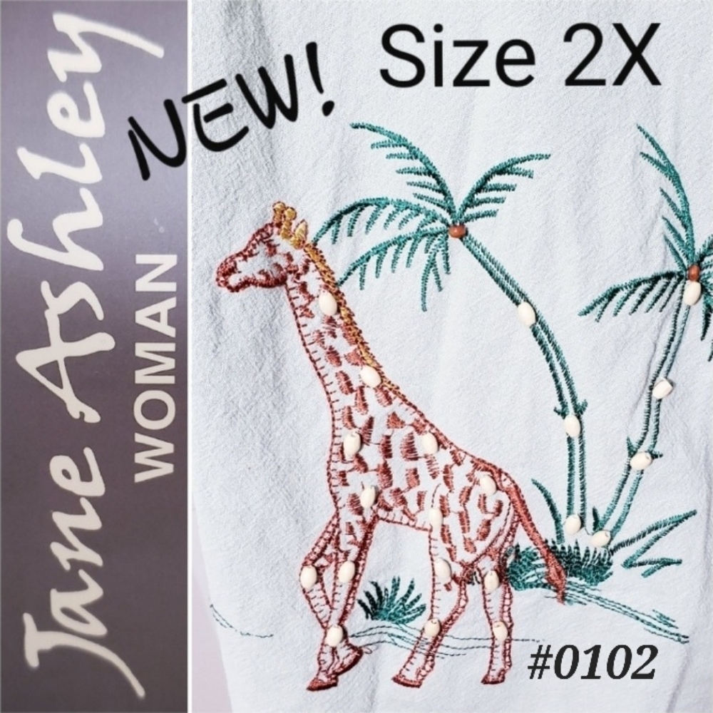 JANE ASHLEY NWT! top 🤍Size 2X